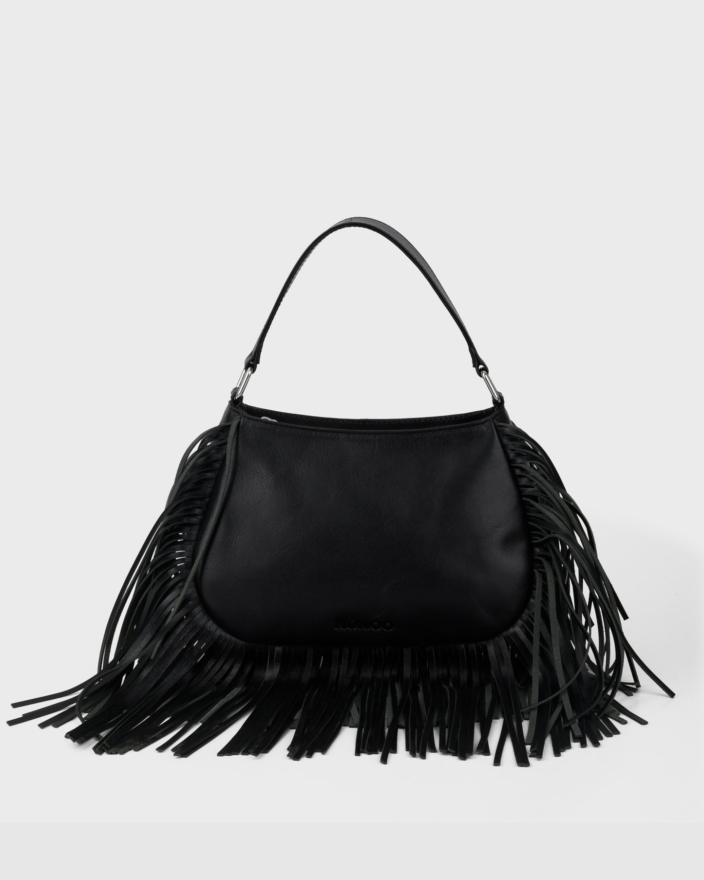 Núnoo Betty Fringe River Black Small bag Black