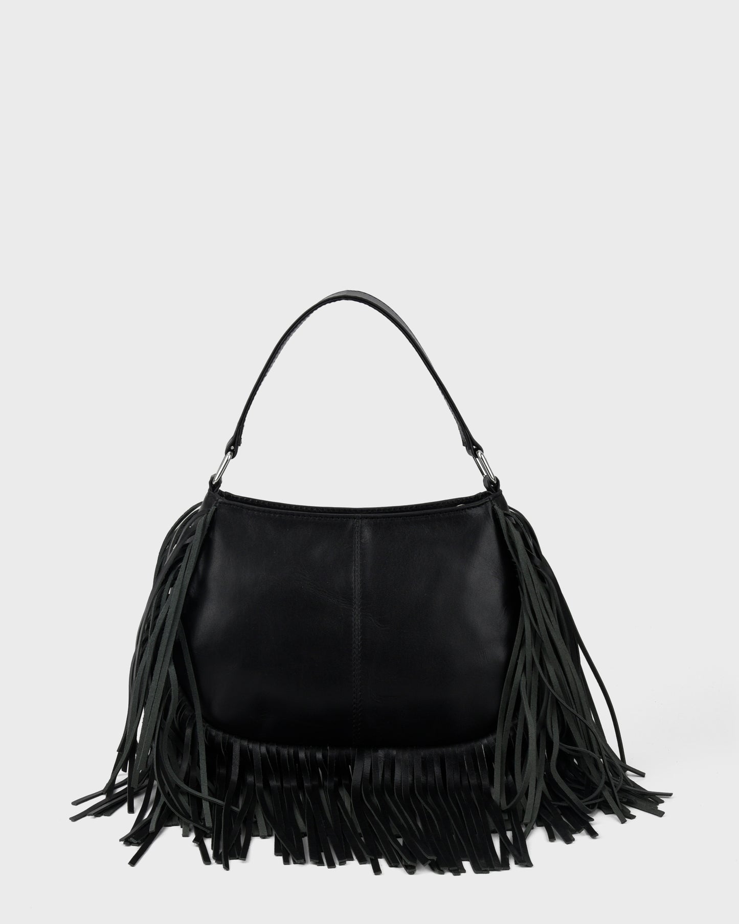 Núnoo Betty Fringe River Black Small bag Black