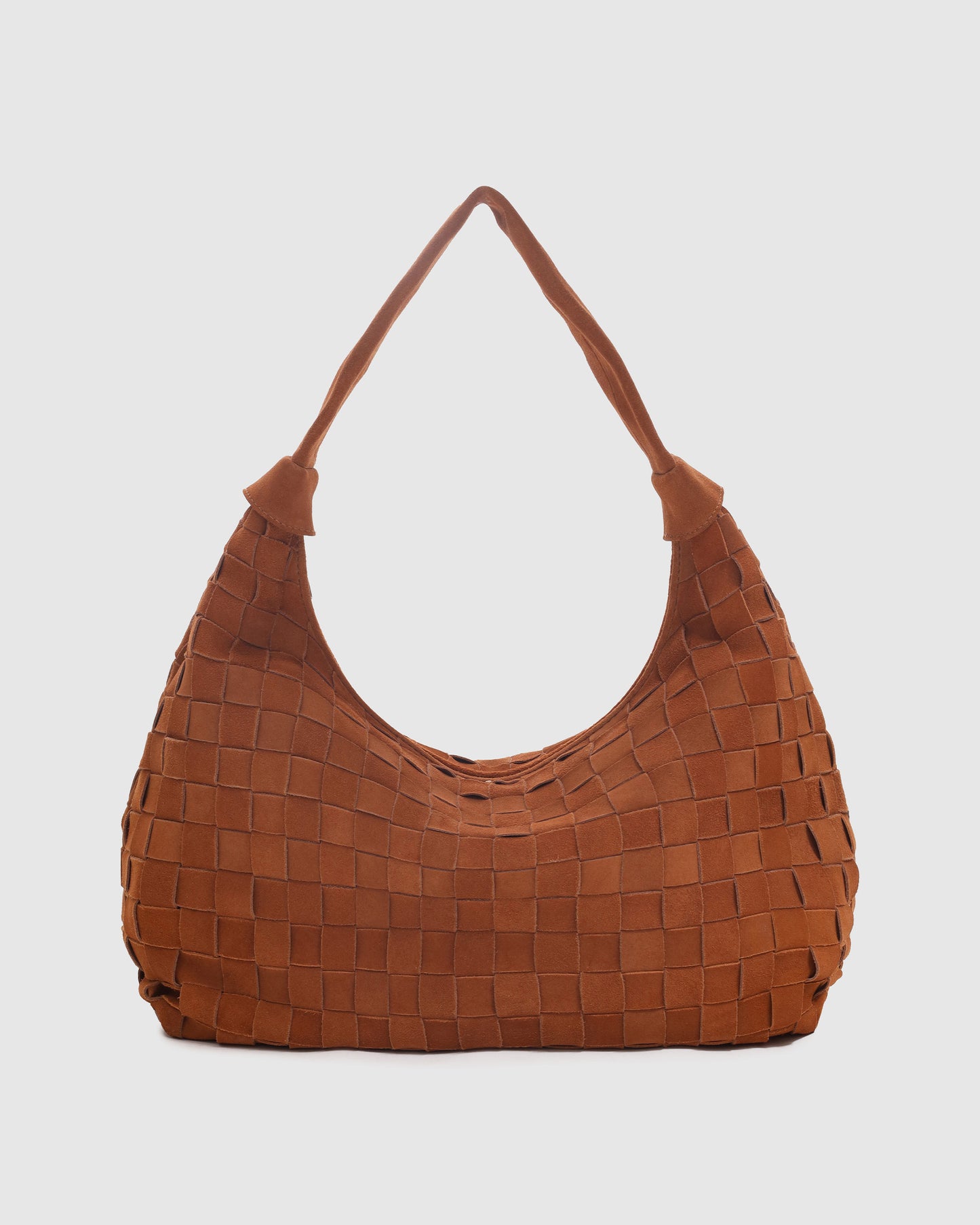 Núnoo Big Dandy Braided Suede Pecan Brown Large Pecan Brown