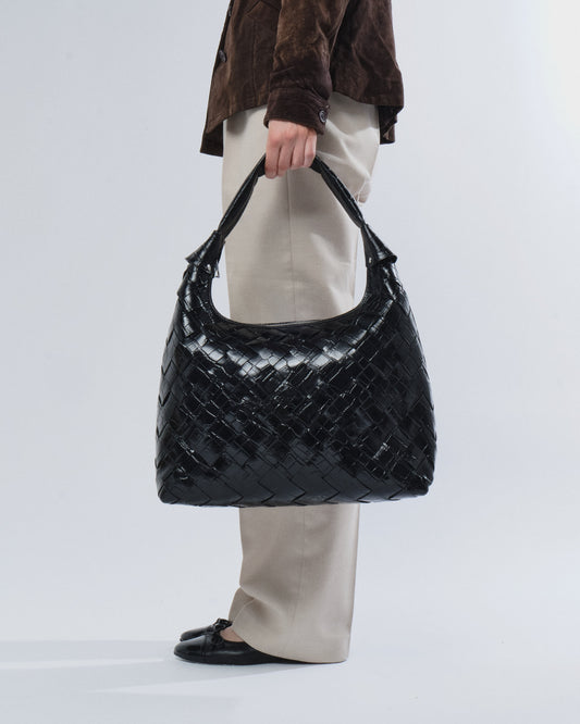 Núnoo Big Dandy Braided Texas Black Large Black