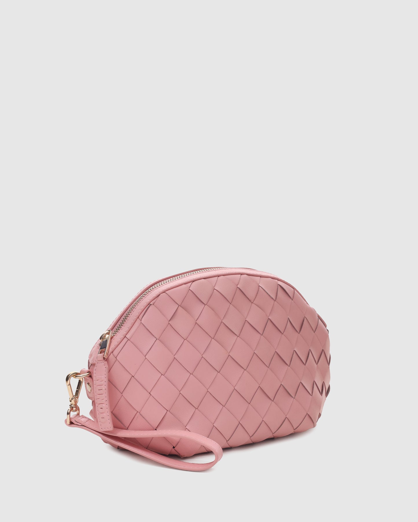 Núnoo Cara Braided Florence Quartz Pink w. Gold Small bag Quartz Pink