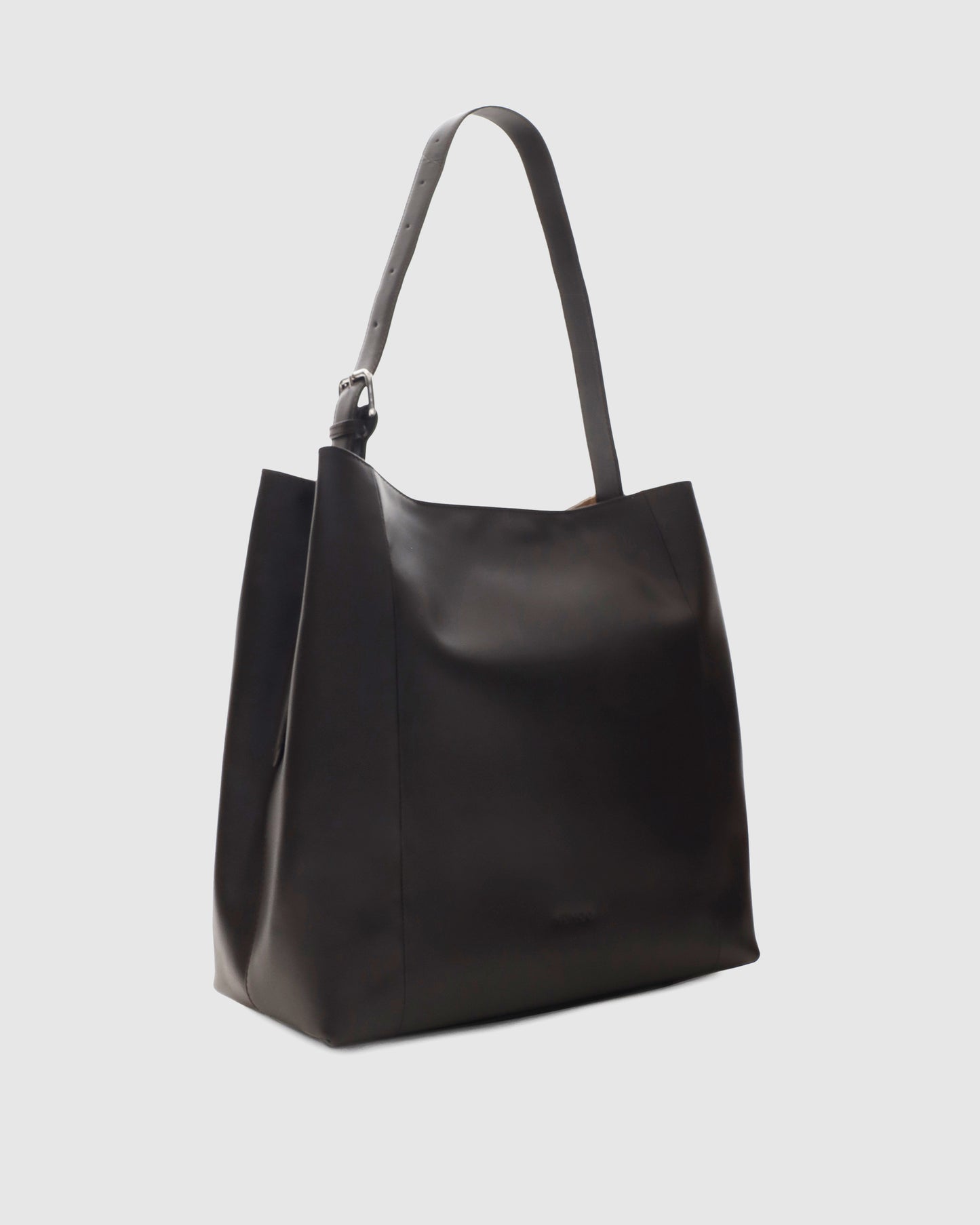 Núnoo Chiara Large Suede Dark Brown Large Dark brown