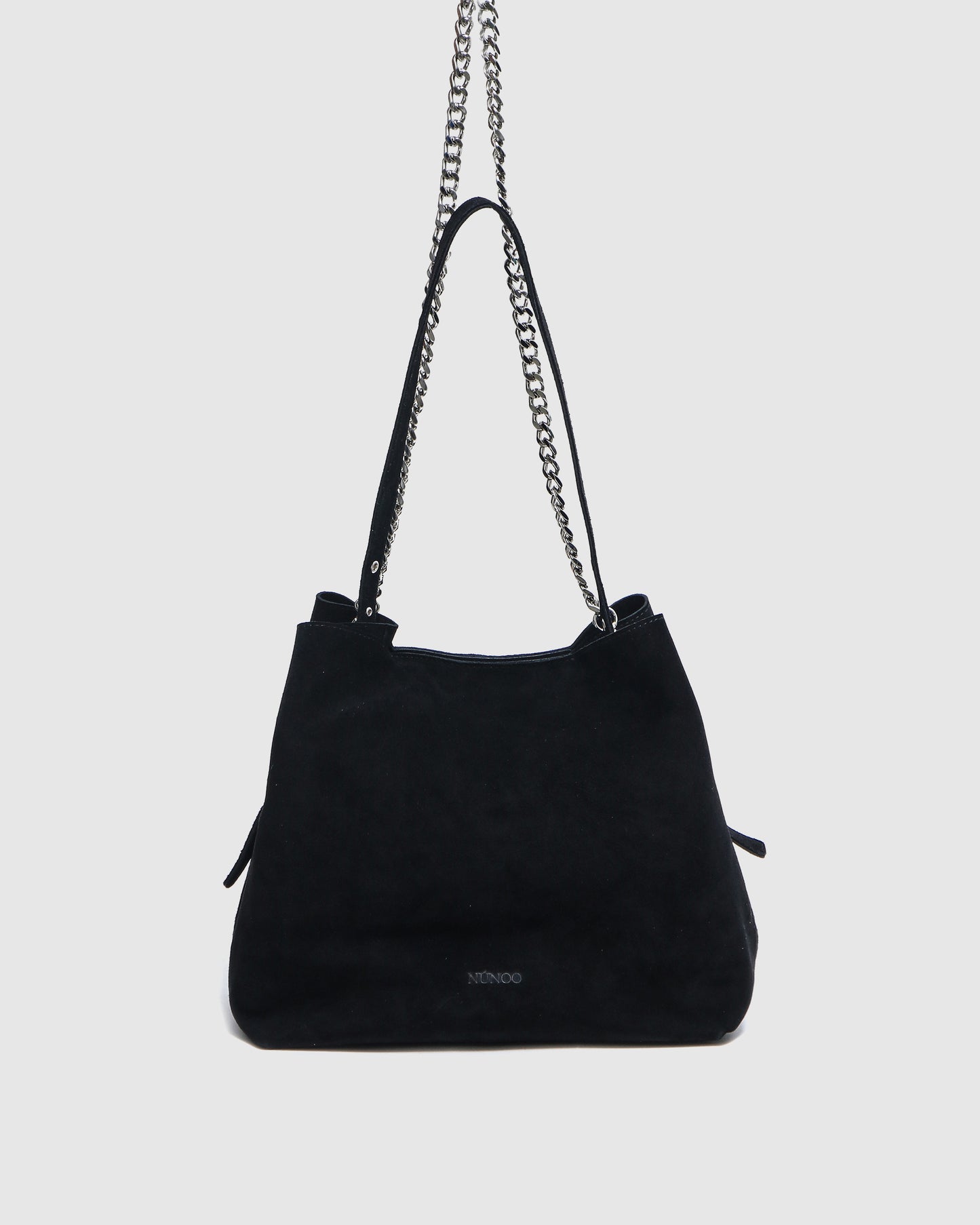Núnoo Chiara new suede black Large Black