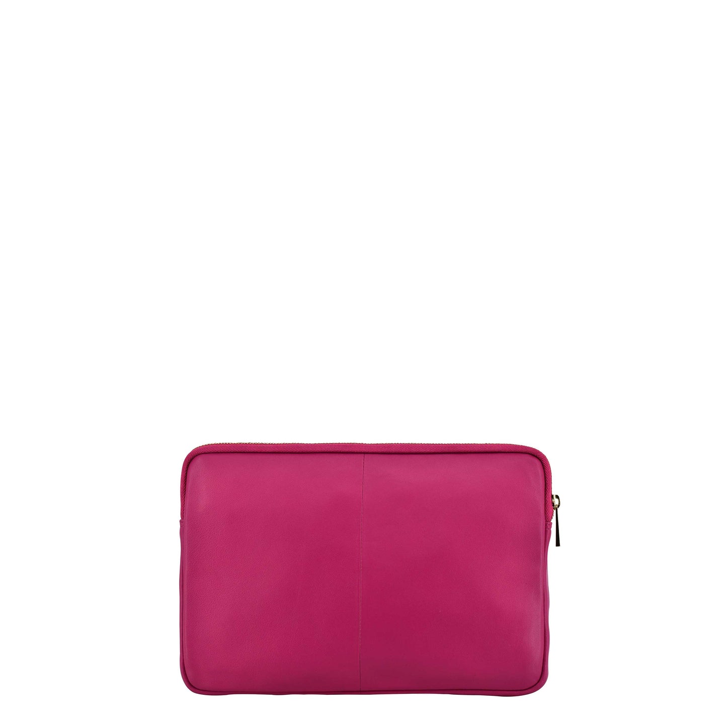 Núnoo Clutch Rose Cozy Hot Pink w. Gold Clutch Hot Pink