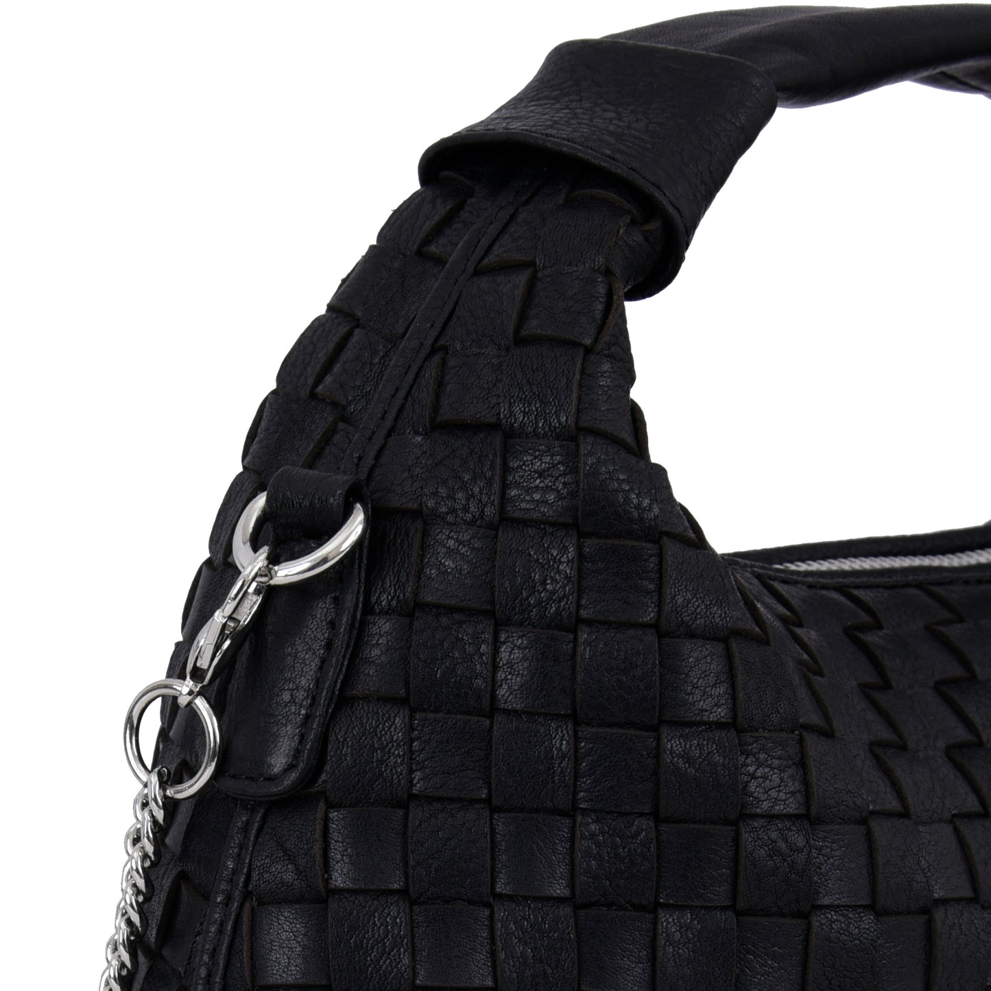 Núnoo Dandy Braided Black Small bag Black