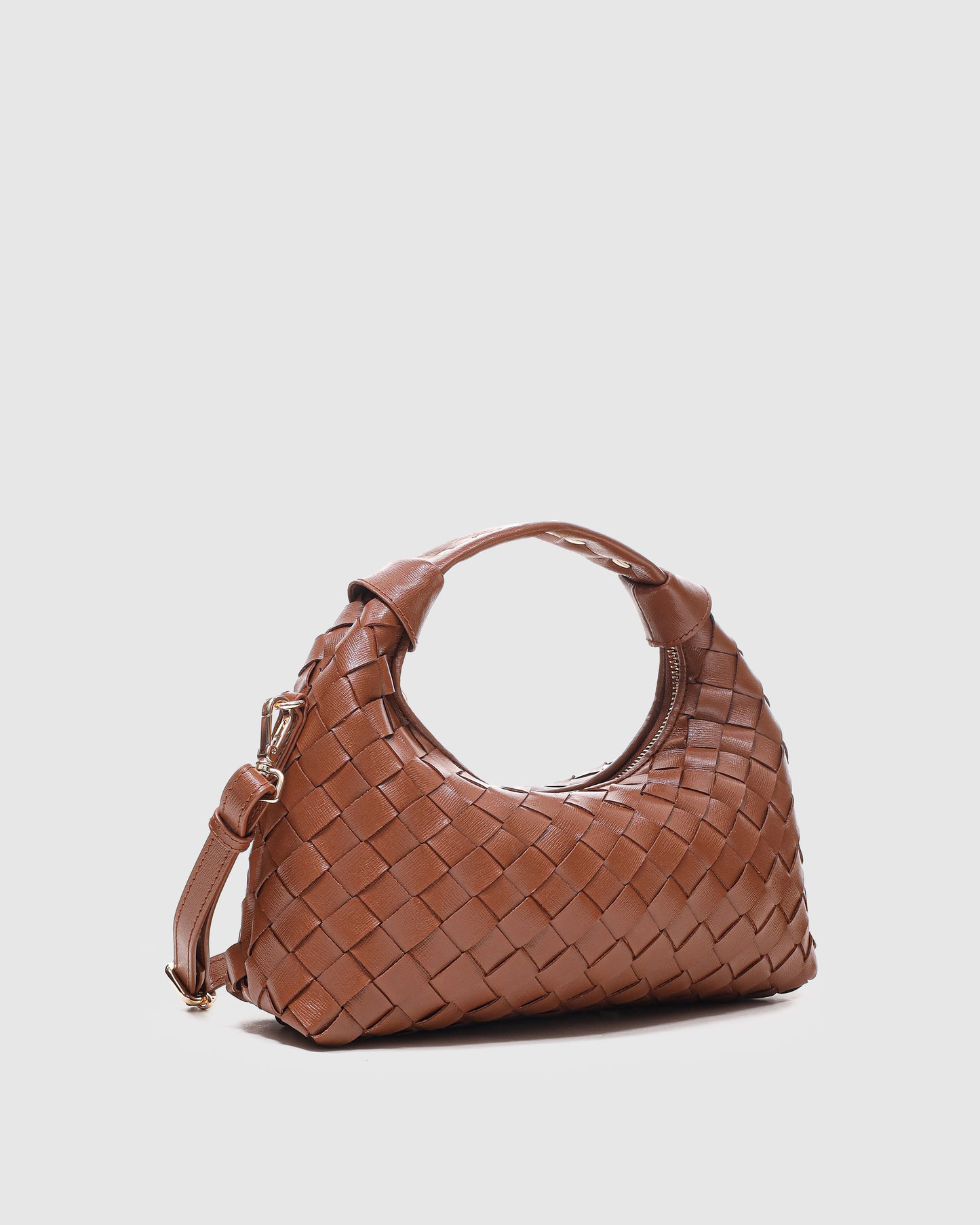 Núnoo Dandy Braided Florence Brown w. Gold Medium Brown