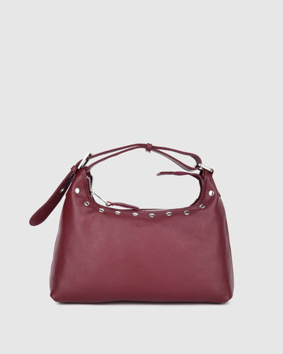 Dandy Buckle Studs Mountain Bordeaux