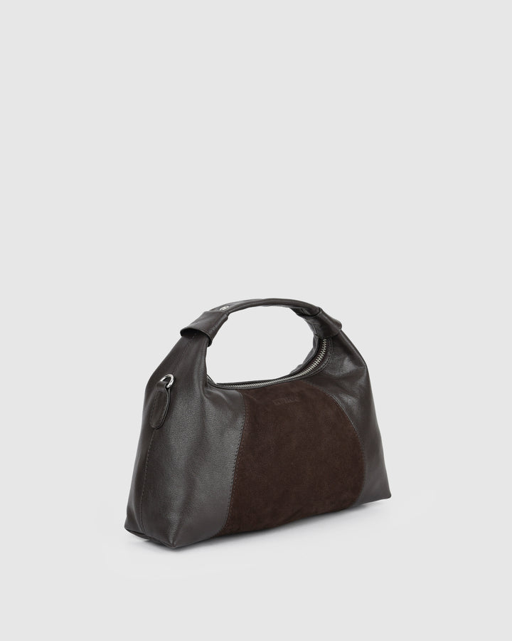 Núnoo Dandy Nubuck Dark Brown Medium Dark brown