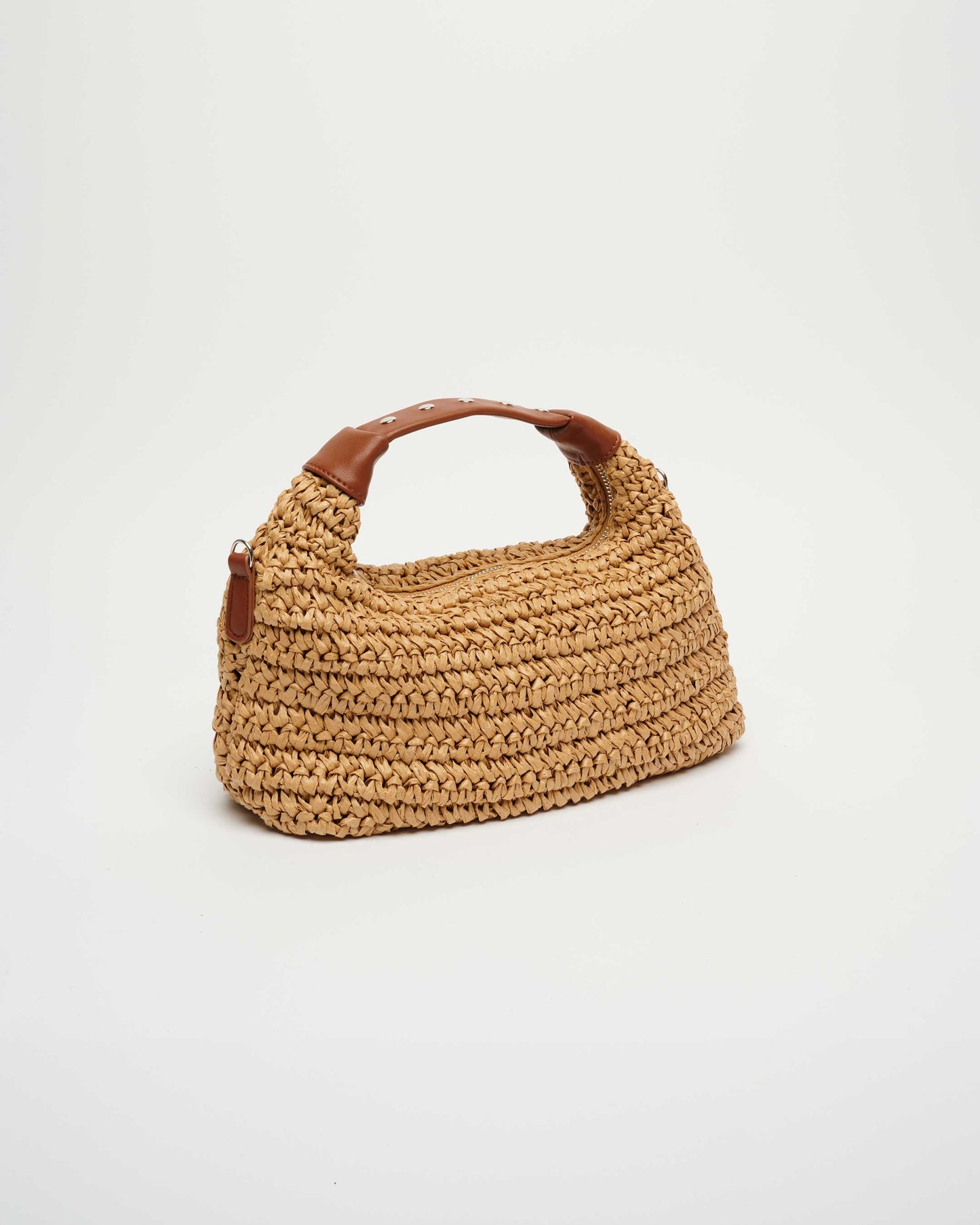 Núnoo Dandy Raffia Light Brown Medium Light brown