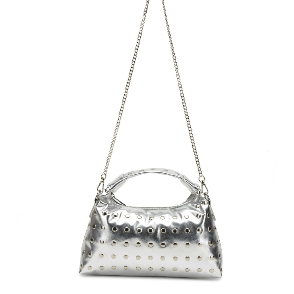 Núnoo Dandy Rivet Space Silver Small bag Silver