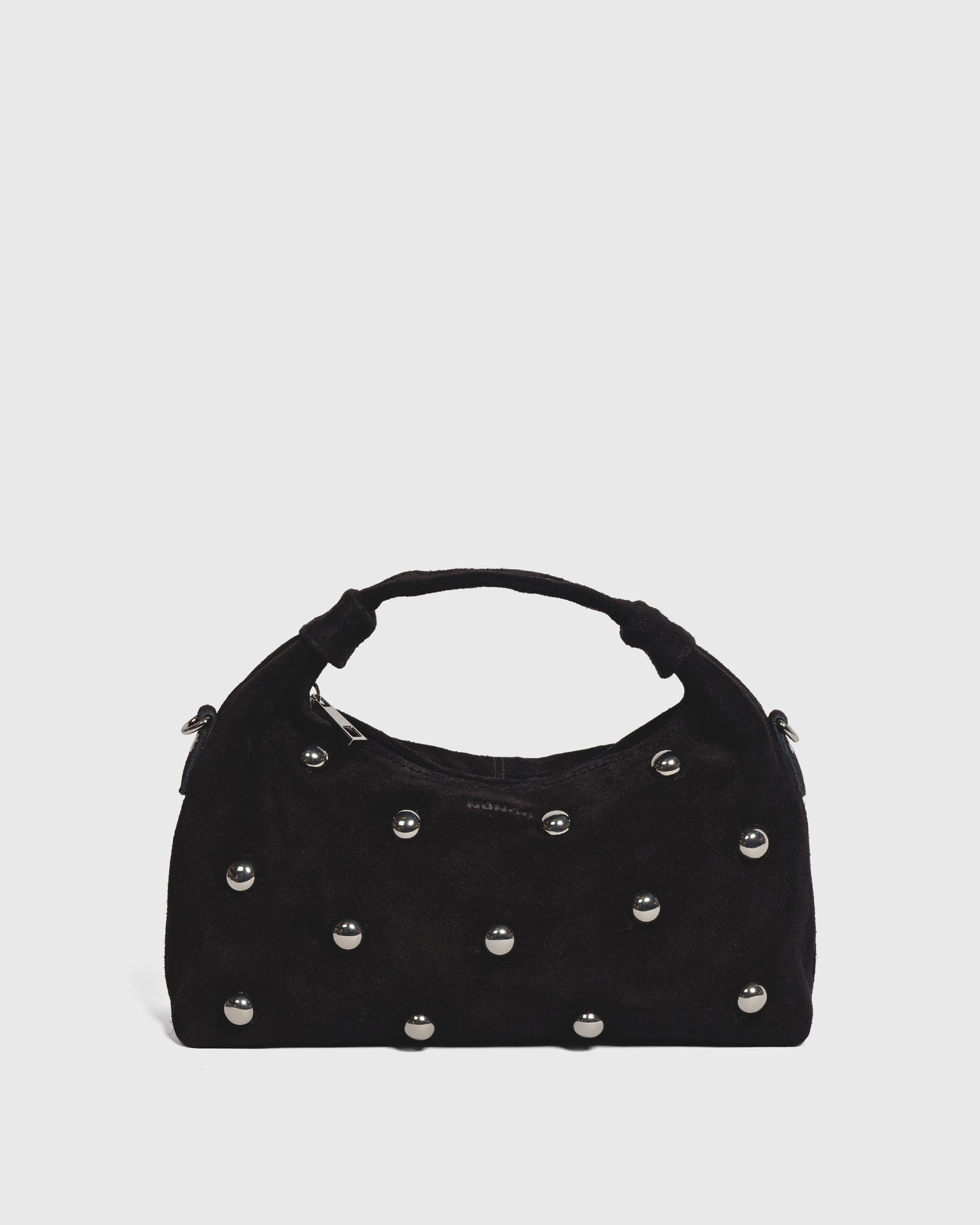 Núnoo Dandy Rivet Suede Black Medium Black