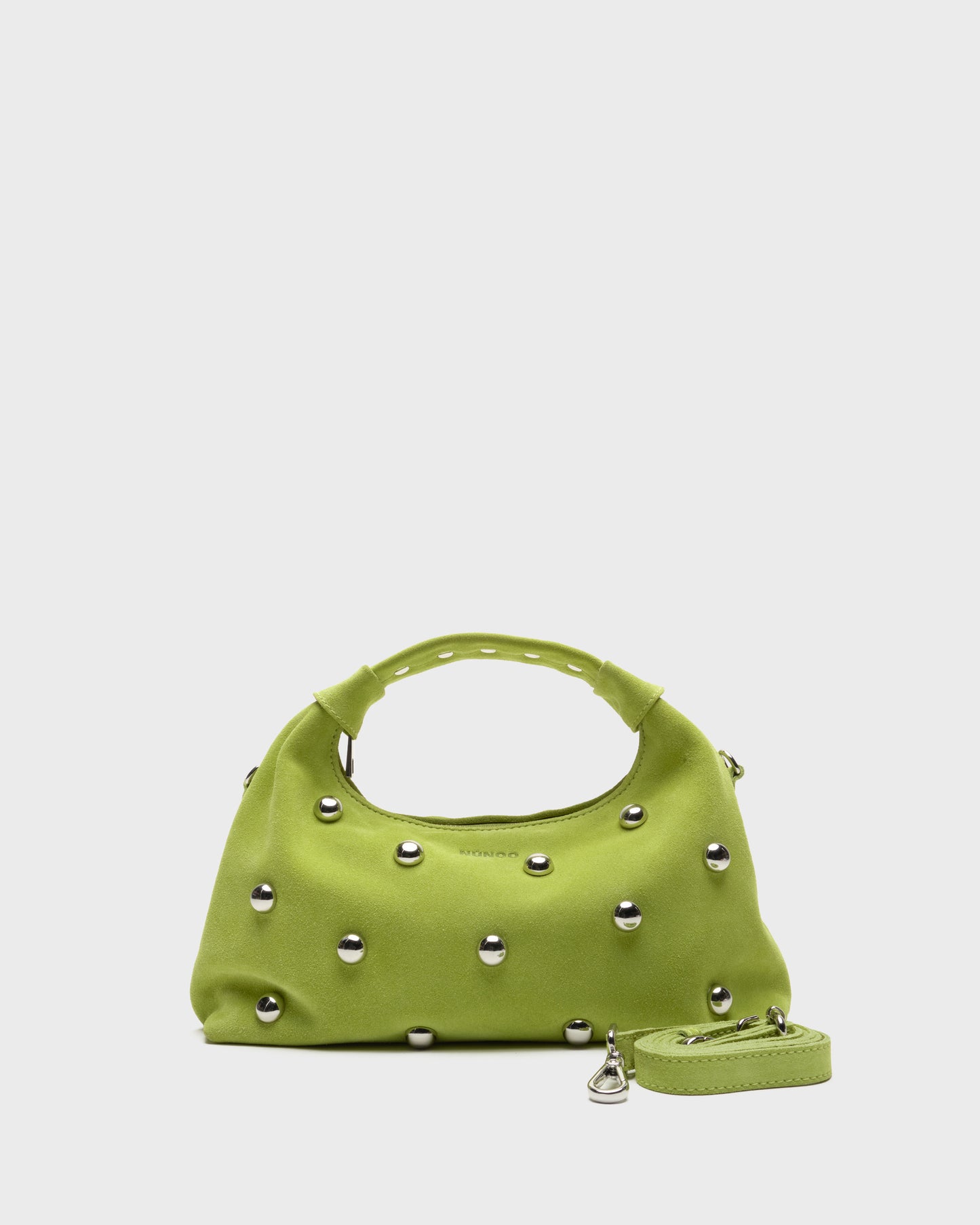 Núnoo Dandy Rivet Suede Lime Medium Lime