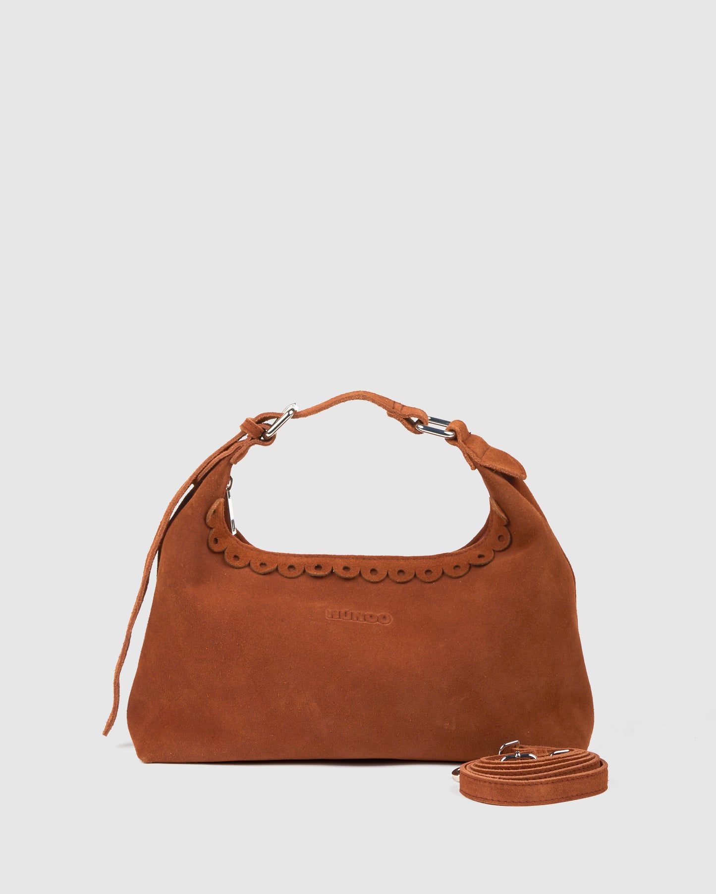 Núnoo Dandy Scallop Suede Redwood Medium Redwood
