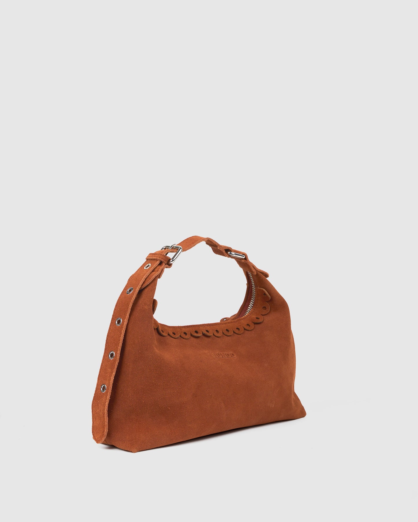 Núnoo Dandy Scallop Suede Redwood Medium Redwood