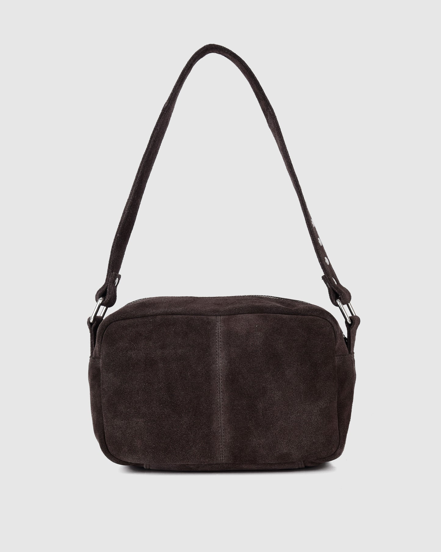 Núnoo Ellie Suede Dark Brown Medium Dark brown
