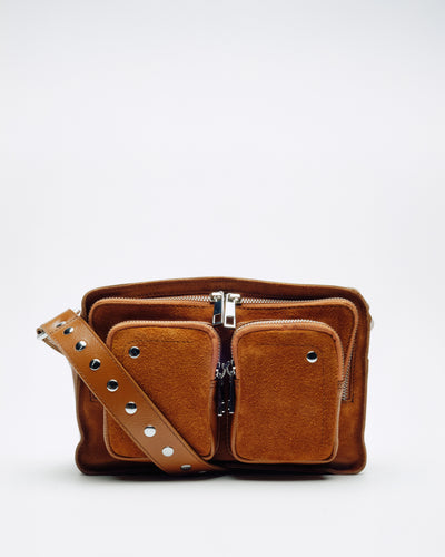 Ellie Suede Pecan Brown