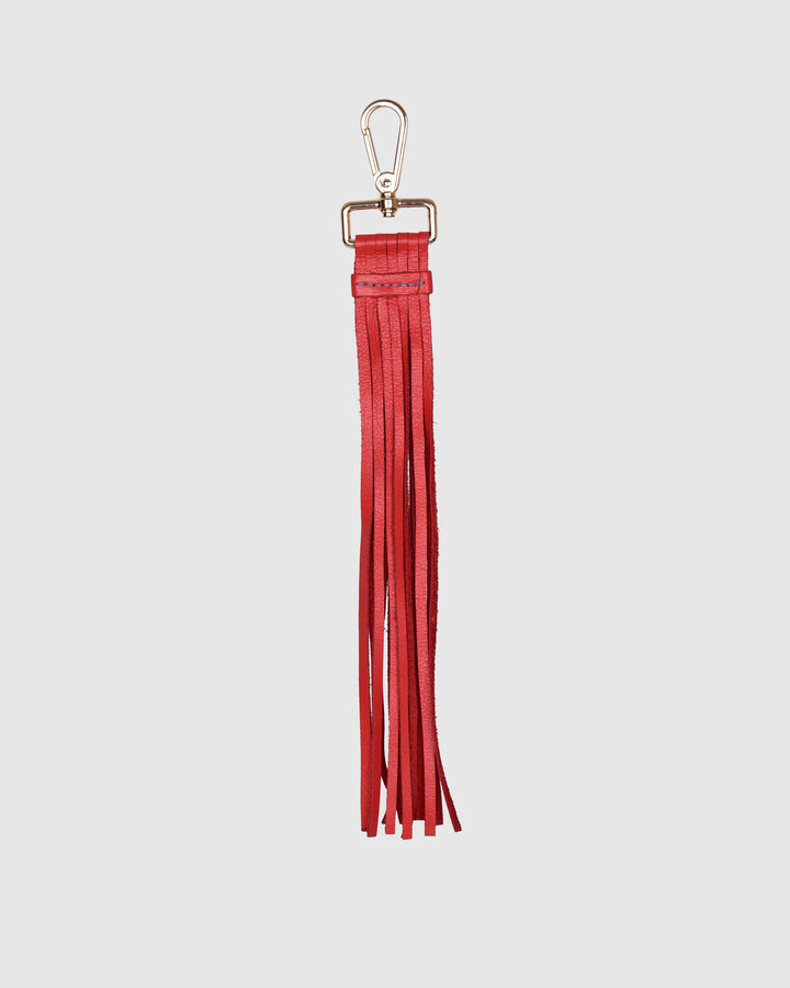 Núnoo Fringe Charm Red - Erica Barry x Núnoo Accessories Red