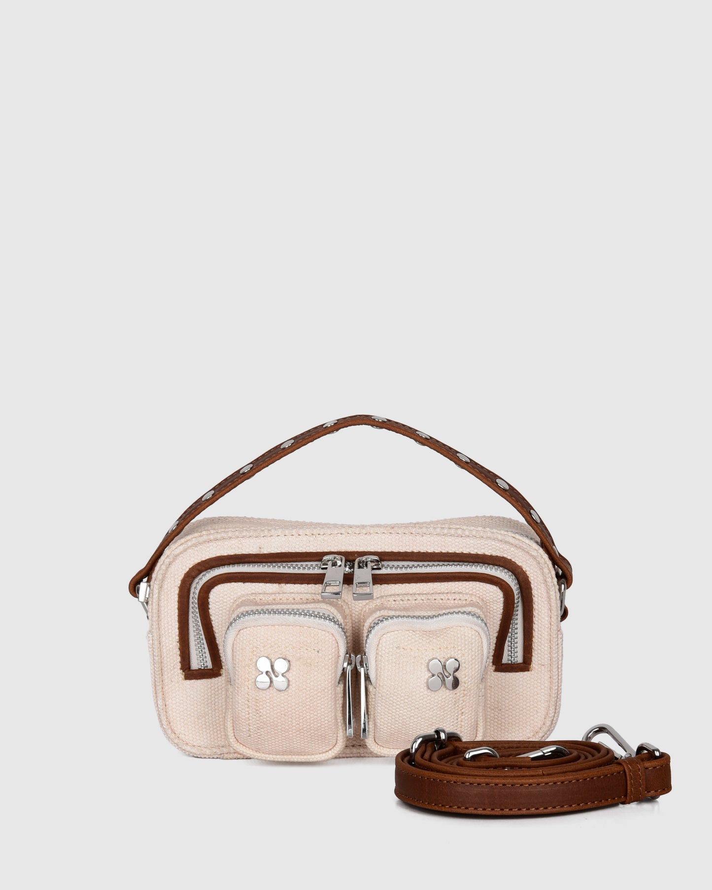 Núnoo Helena Canvas Sand Small bag Sand