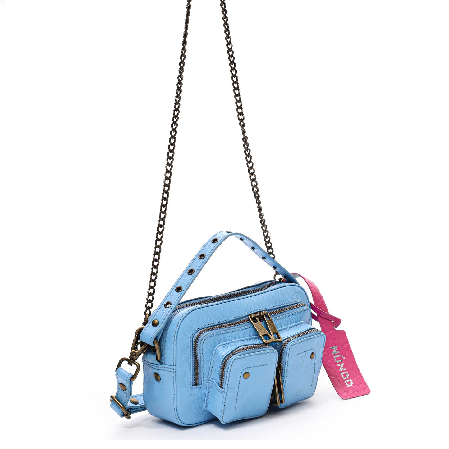 Núnoo Helena eyelet Florence Blue Small bag Blue