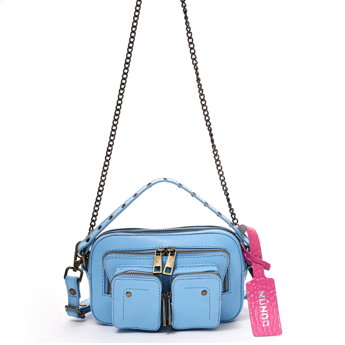 Núnoo Helena eyelet Florence Blue Small bag Blue