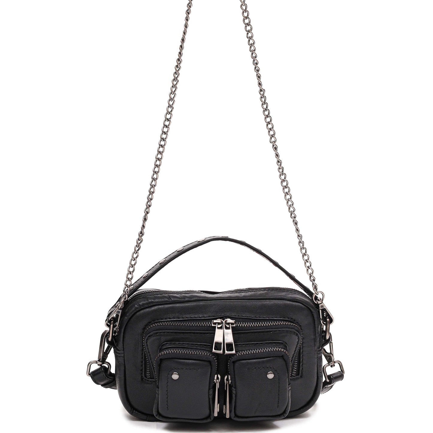 Núnoo Helena Puffed Sheep Black Shoulder bags Black