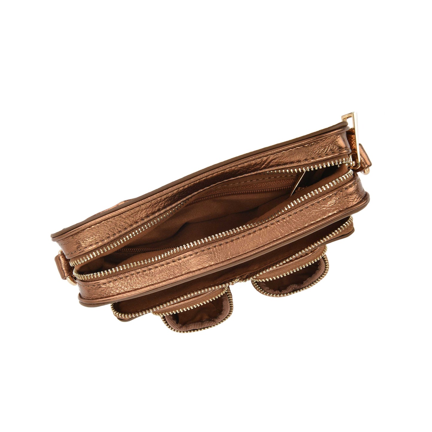 Núnoo Helena Recycled Cool Bronze Small bag Bronze