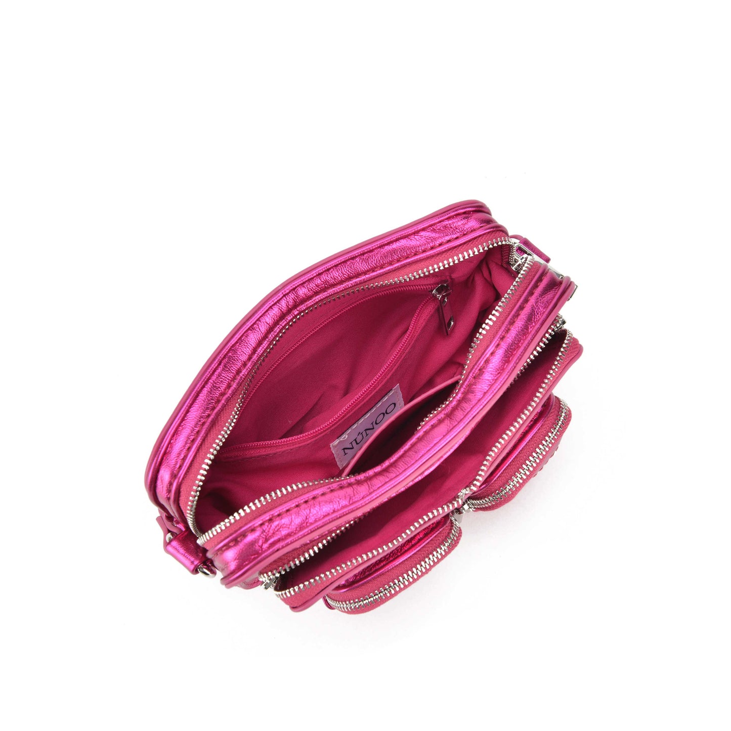 Núnoo Helena Recycled Cool Pink Small bag Pink