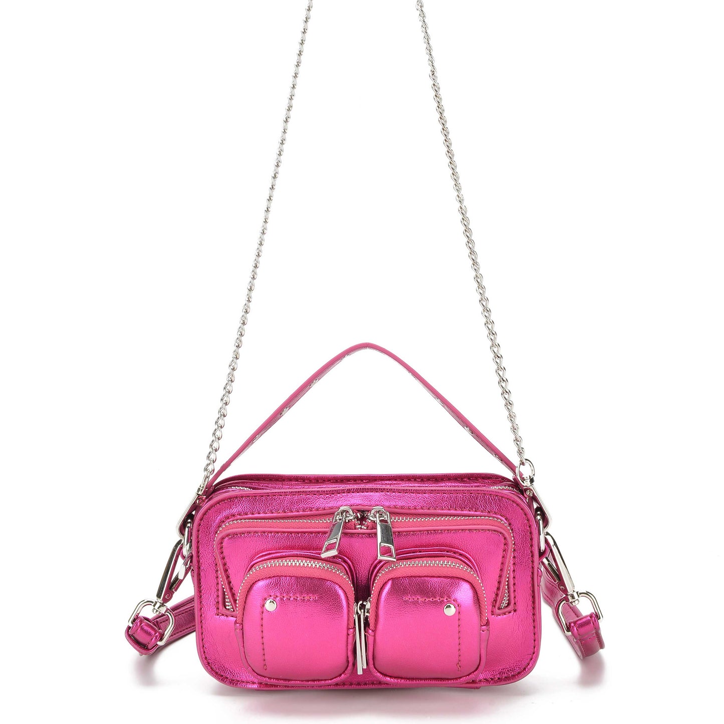 Núnoo Helena Recycled Cool Pink Small bag Pink