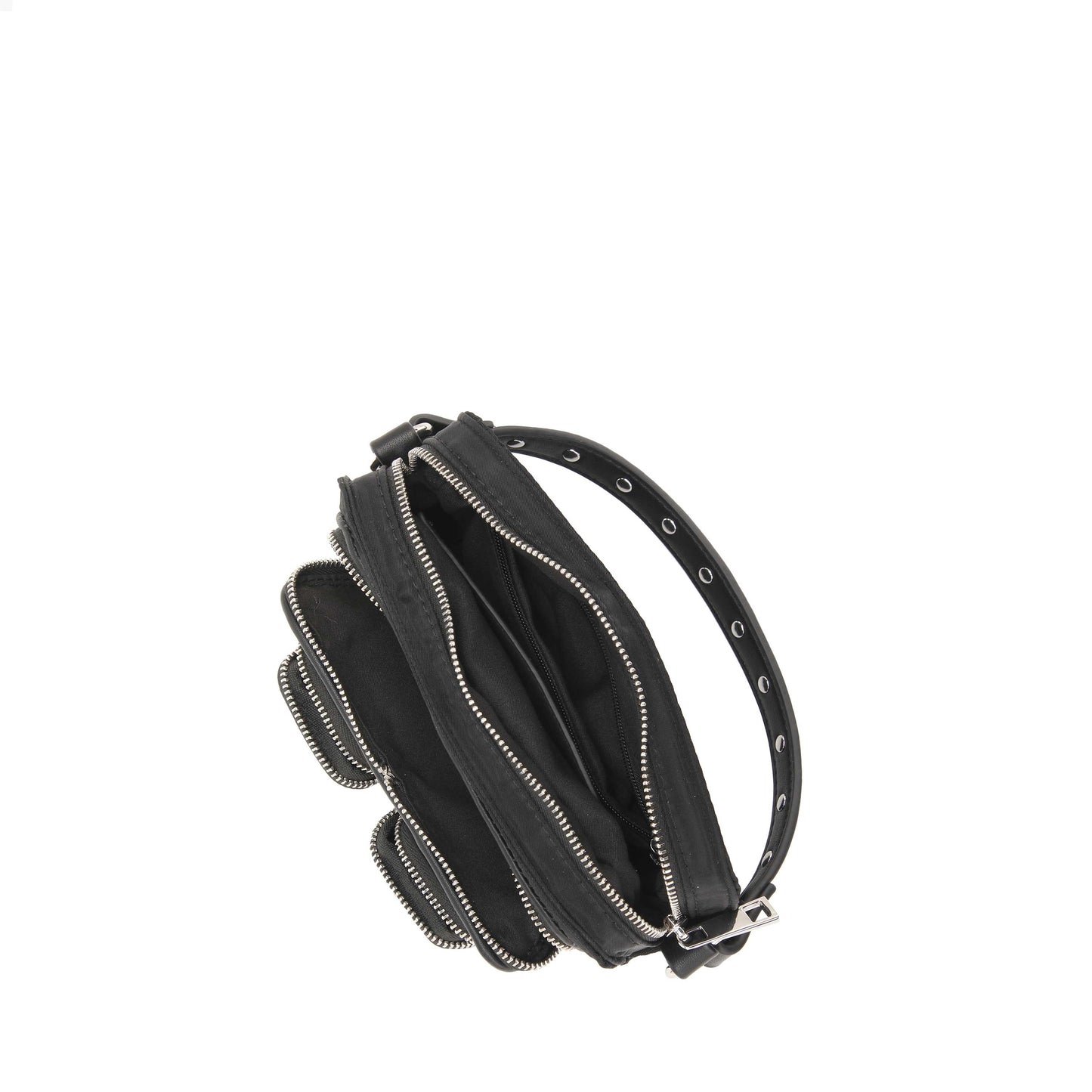 Núnoo Helena Recycled nylon Small bag Black