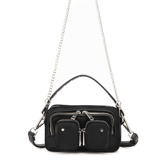 Núnoo Helena Recycled nylon Small bag Black