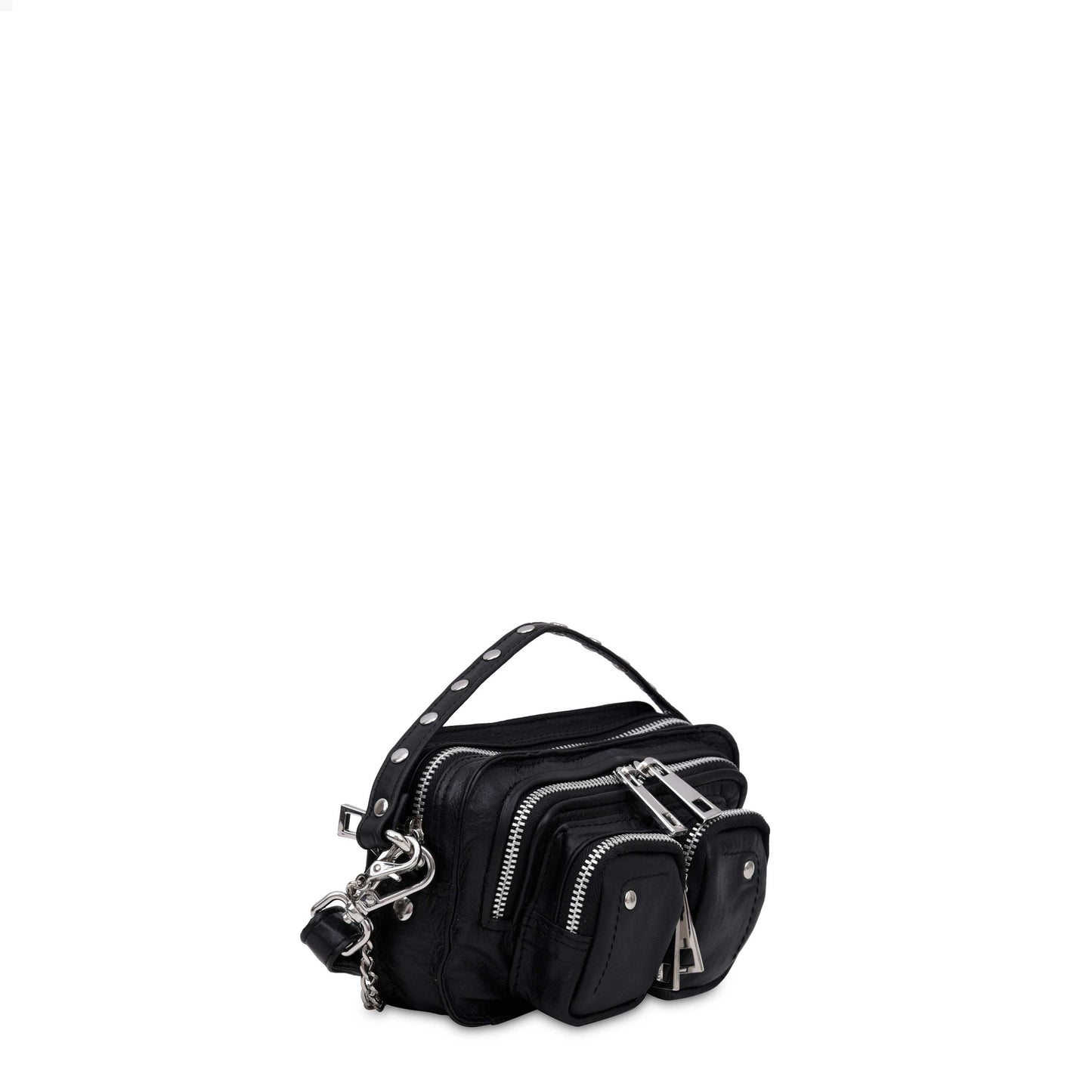 Núnoo Helena Silky Black Small bag Black