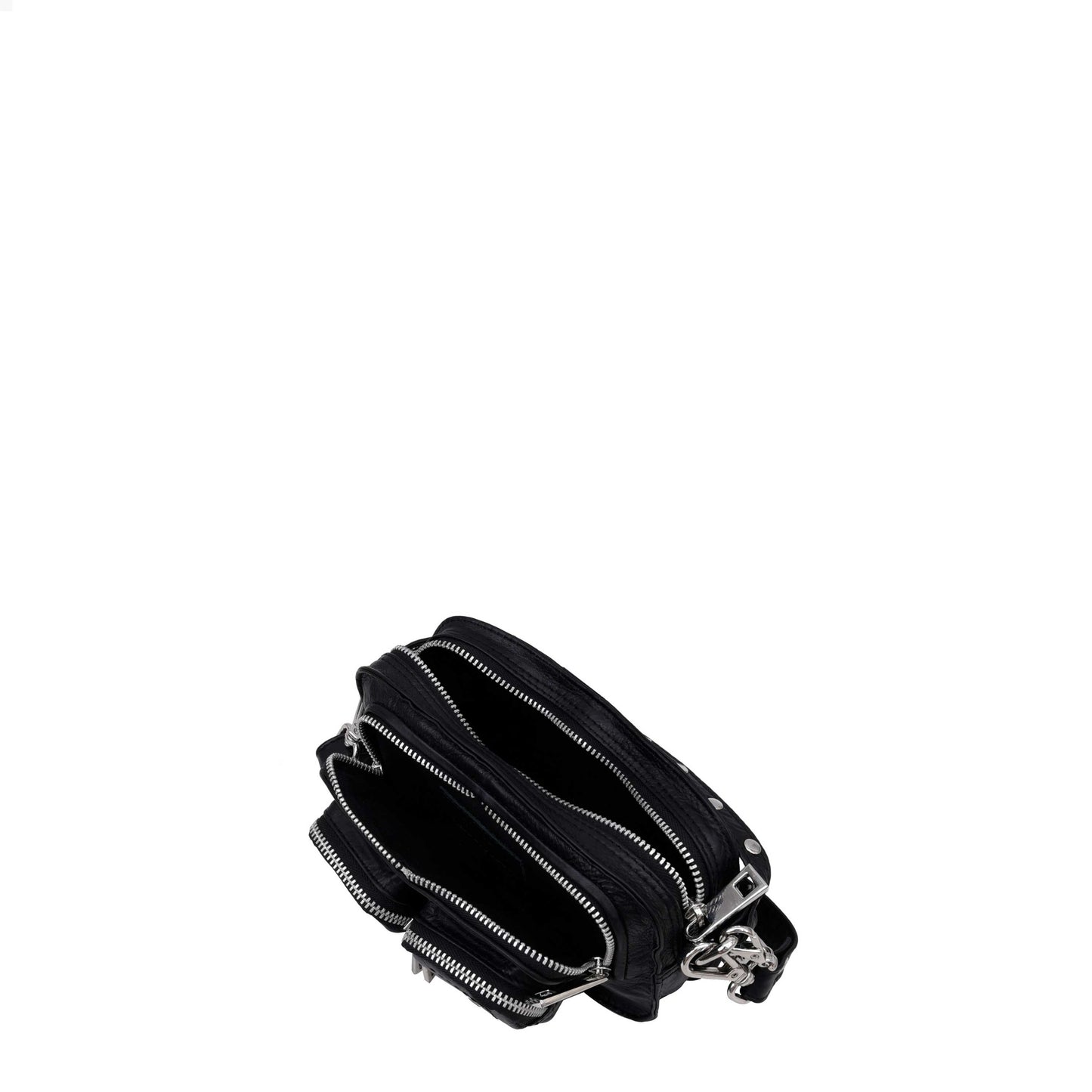 Núnoo Helena Silky Black Small bag Black