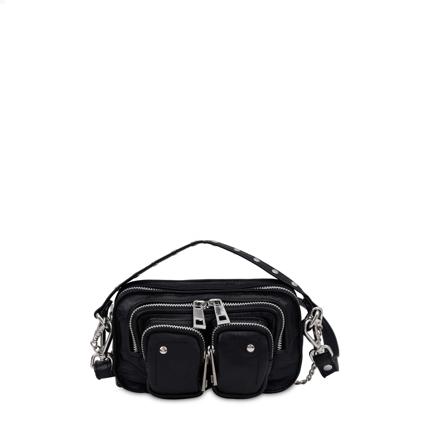 Núnoo Helena Silky Black Small bag Black