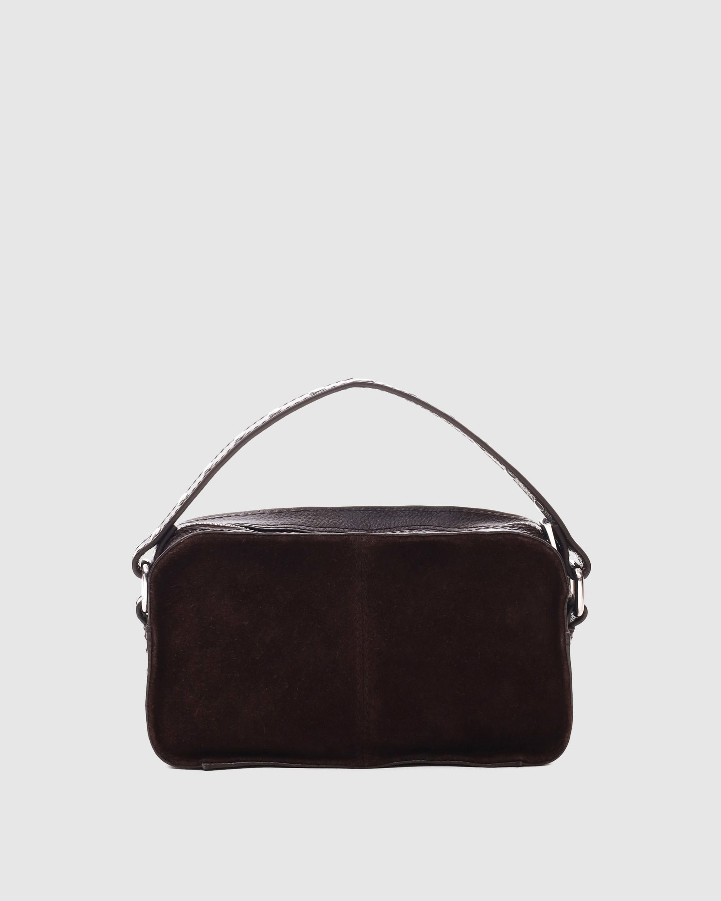Núnoo Helena Suede Chocolate Small bag Chocolate