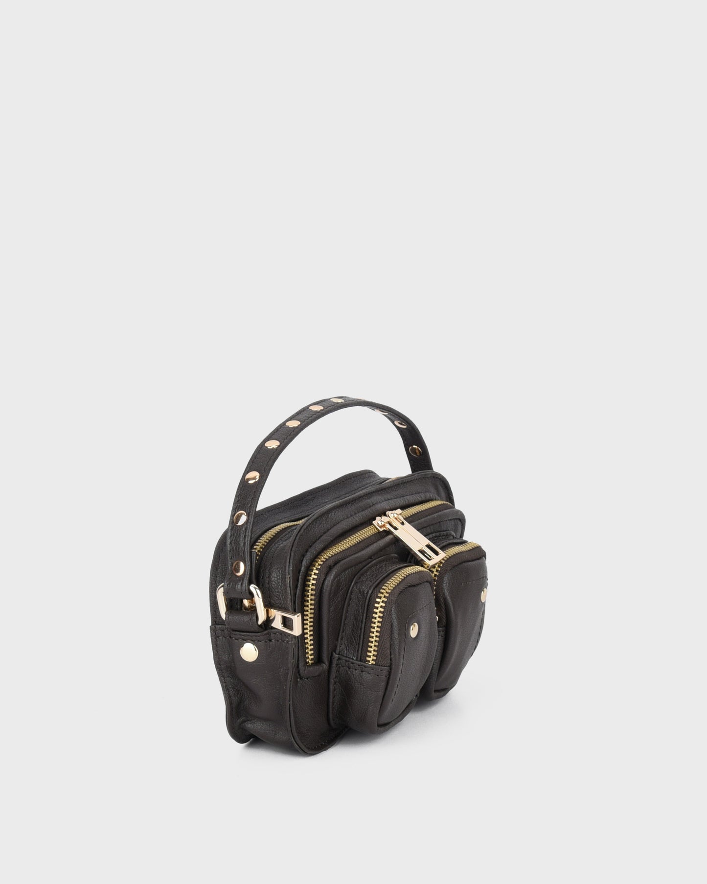 Núnoo Helena air 1 black Small bag Deep Brown