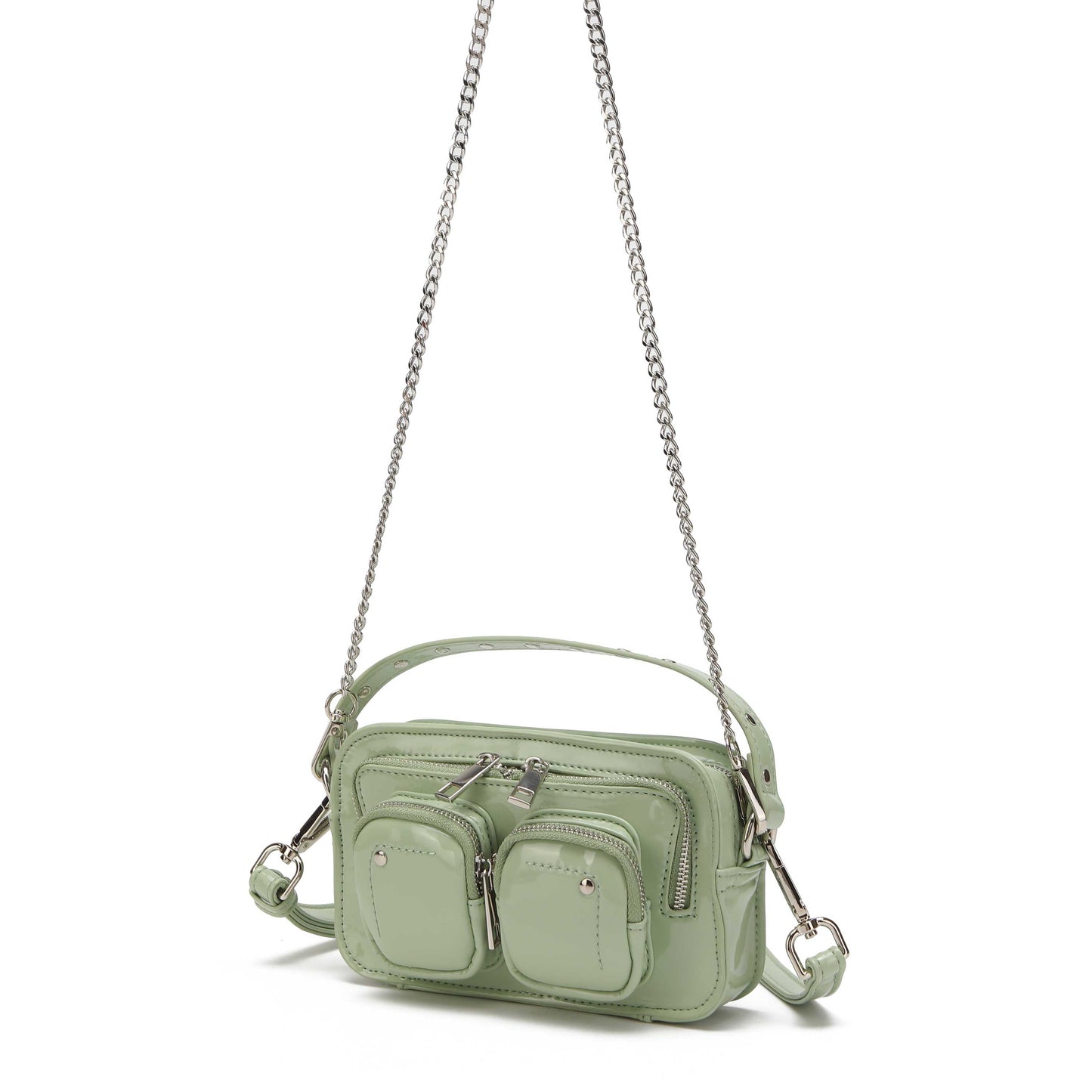 Núnoo Helena glossy mint Small bag Mint