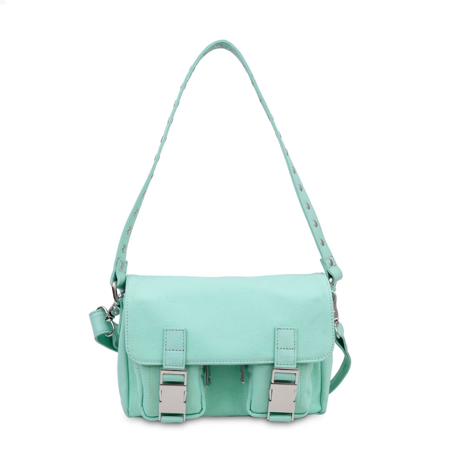 Núnoo Hilma Recycled Canvas Aqua Medium Aqua
