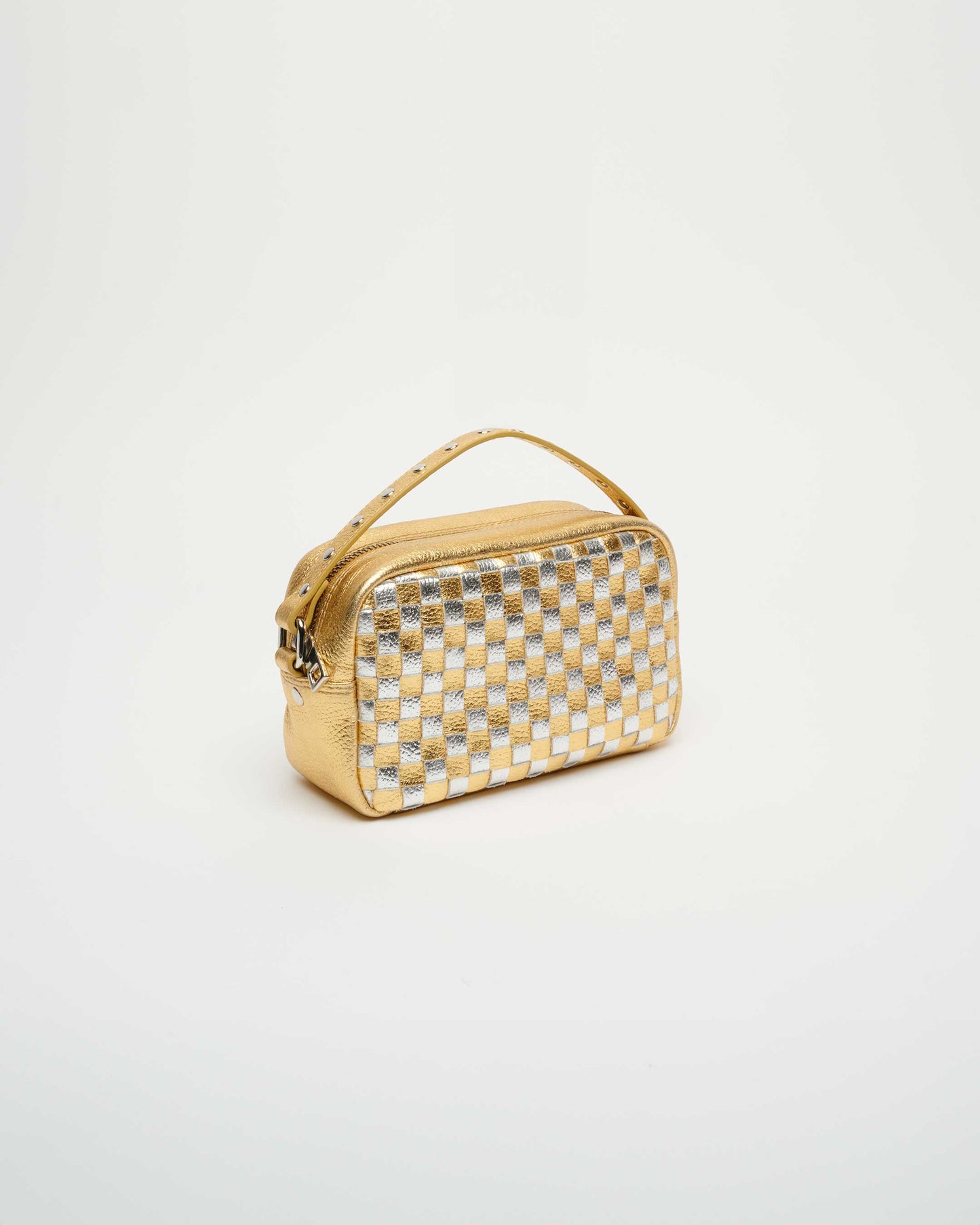 Núnoo Lyra Metallic Gold/Silver Small bag Gold/Silver