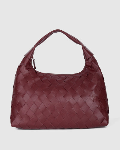 Maxi Dandy Braided Bias Mountain Bordeaux