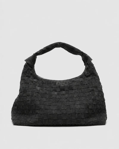 Maxi Dandy Braided Suede Black