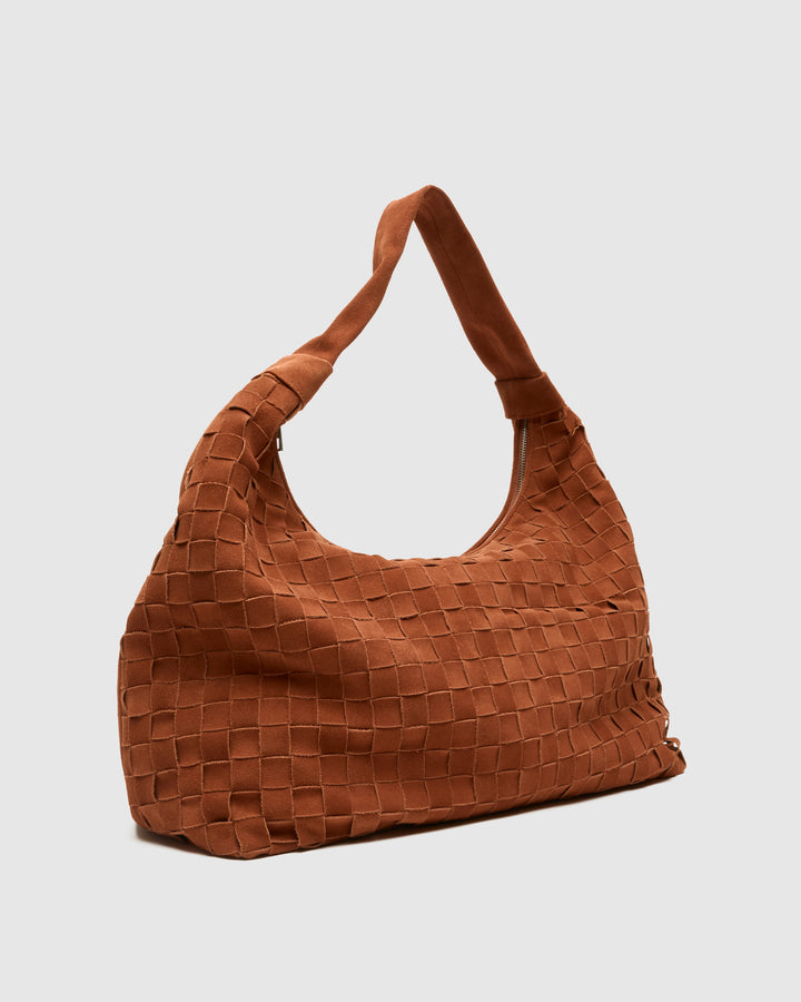 Núnoo Maxi Dandy Braided Suede Redwood Maxi Redwood