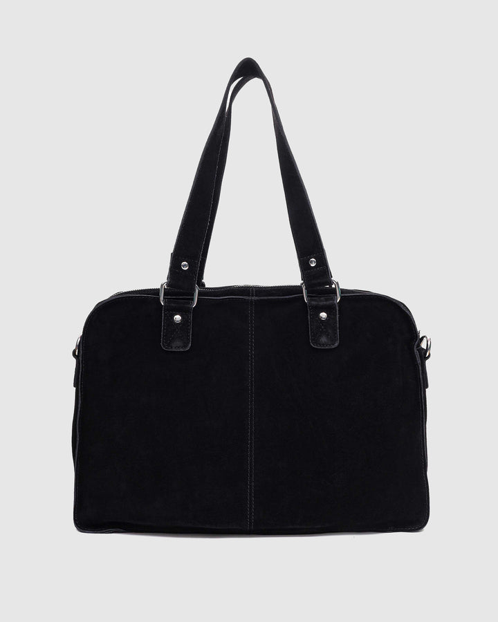 Núnoo Mille new suede Black Maxi Black