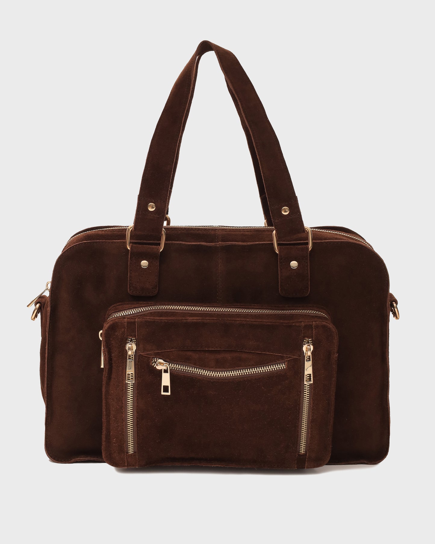 Núnoo Mille new suede Black Maxi Dark brown