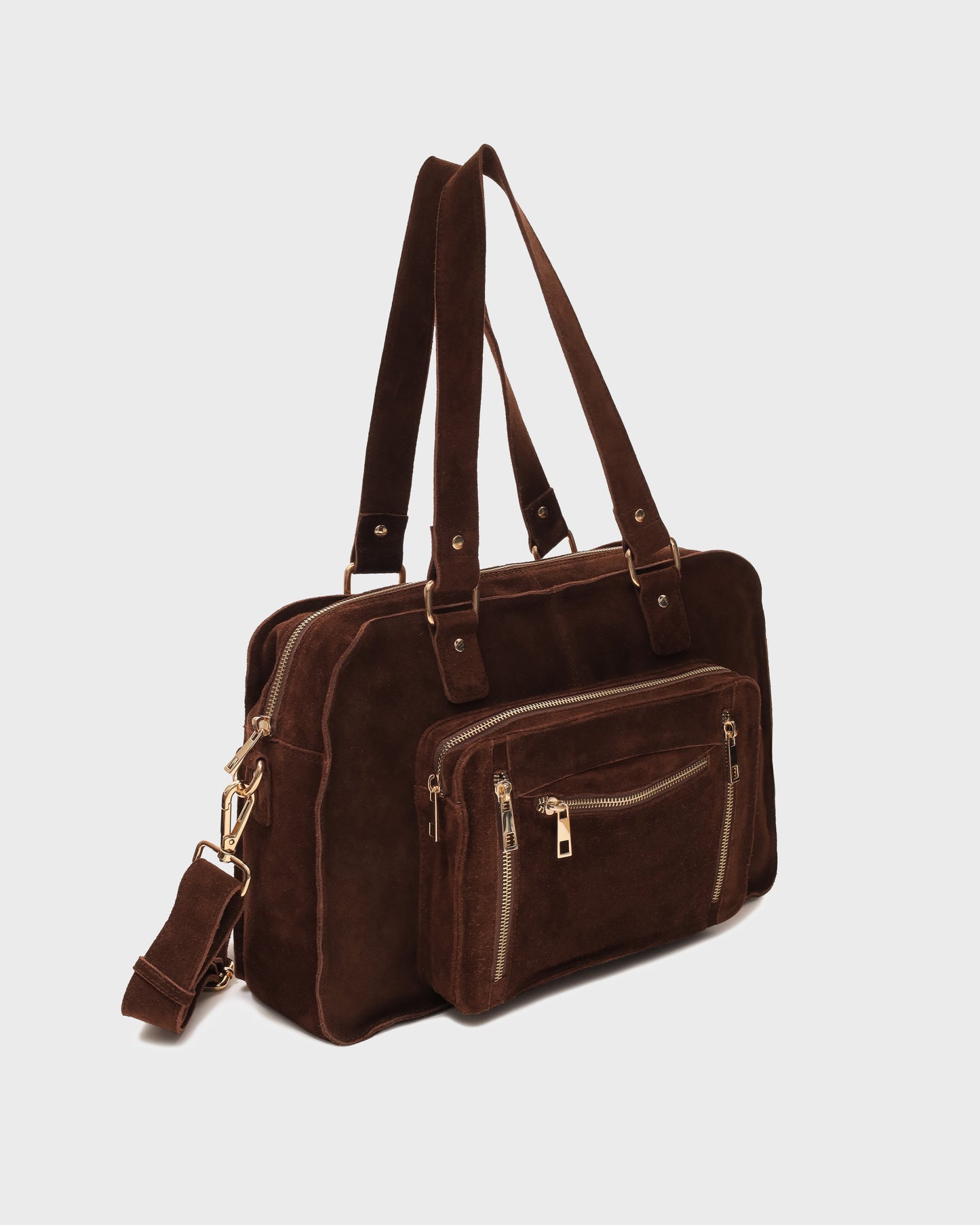 Núnoo Mille new suede Black Maxi Dark brown