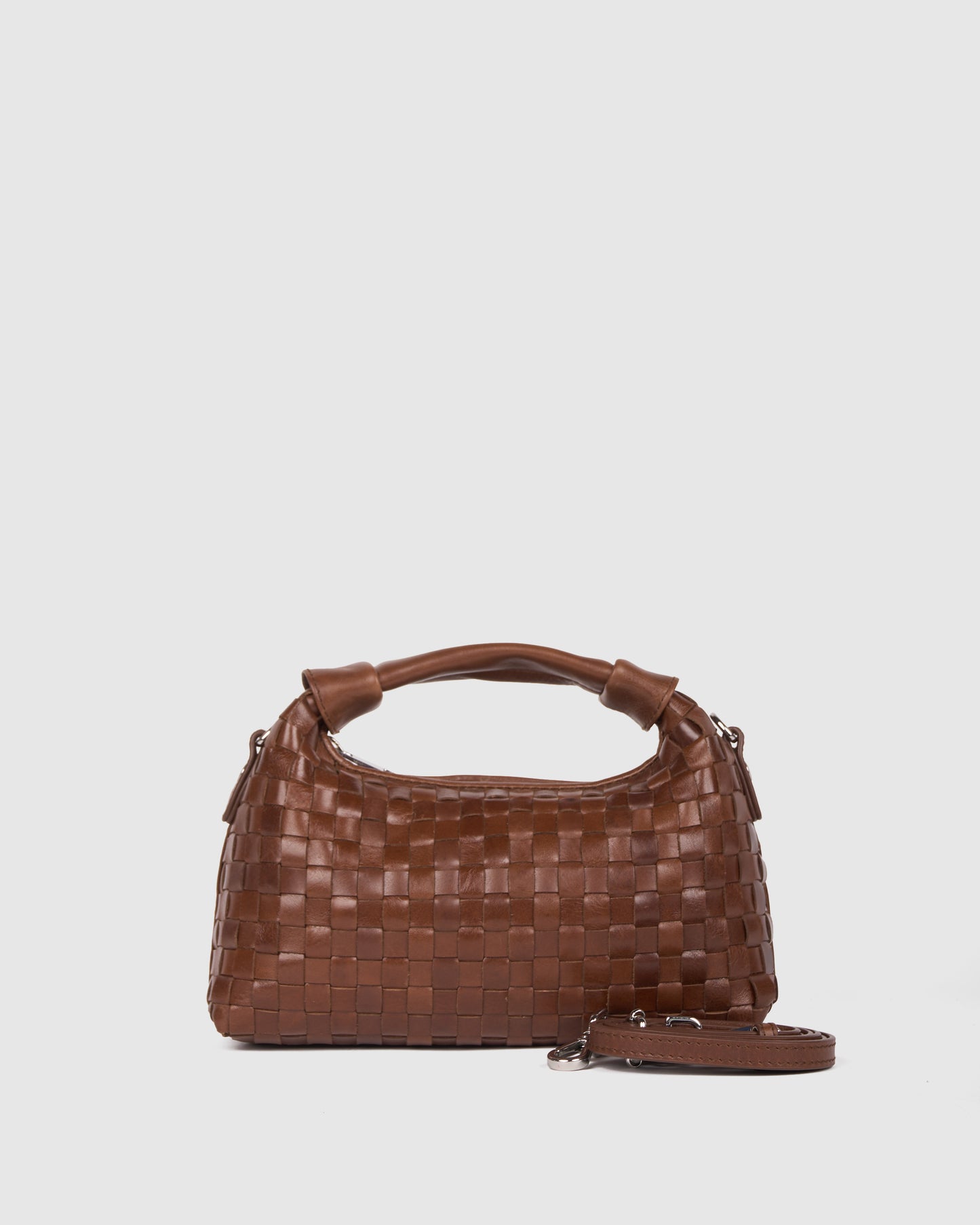 Núnoo Mini Dandy Braided Rain Brown Small bag Brown