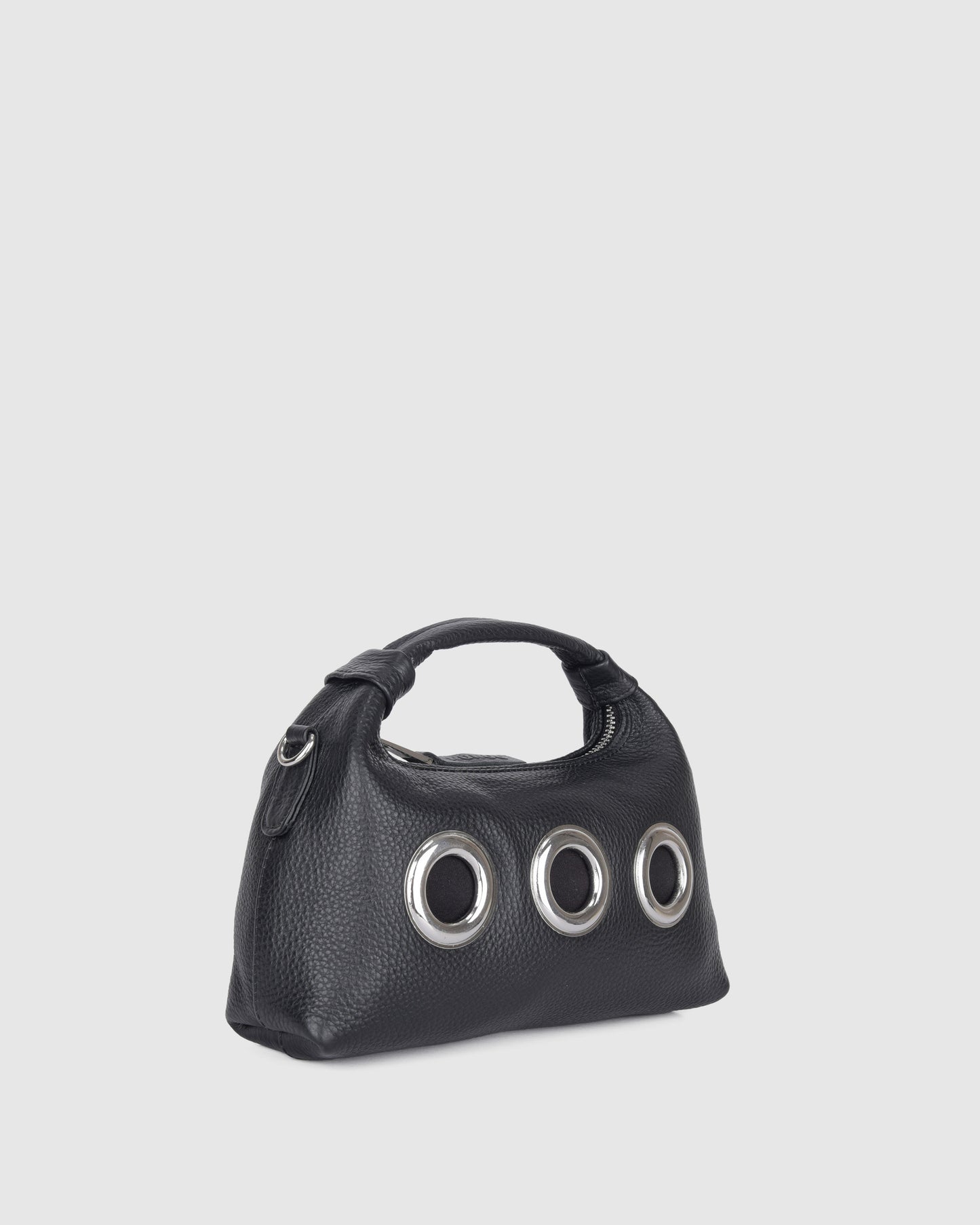 Núnoo Mini Dandy Eyelet Soft Black Small bag Black