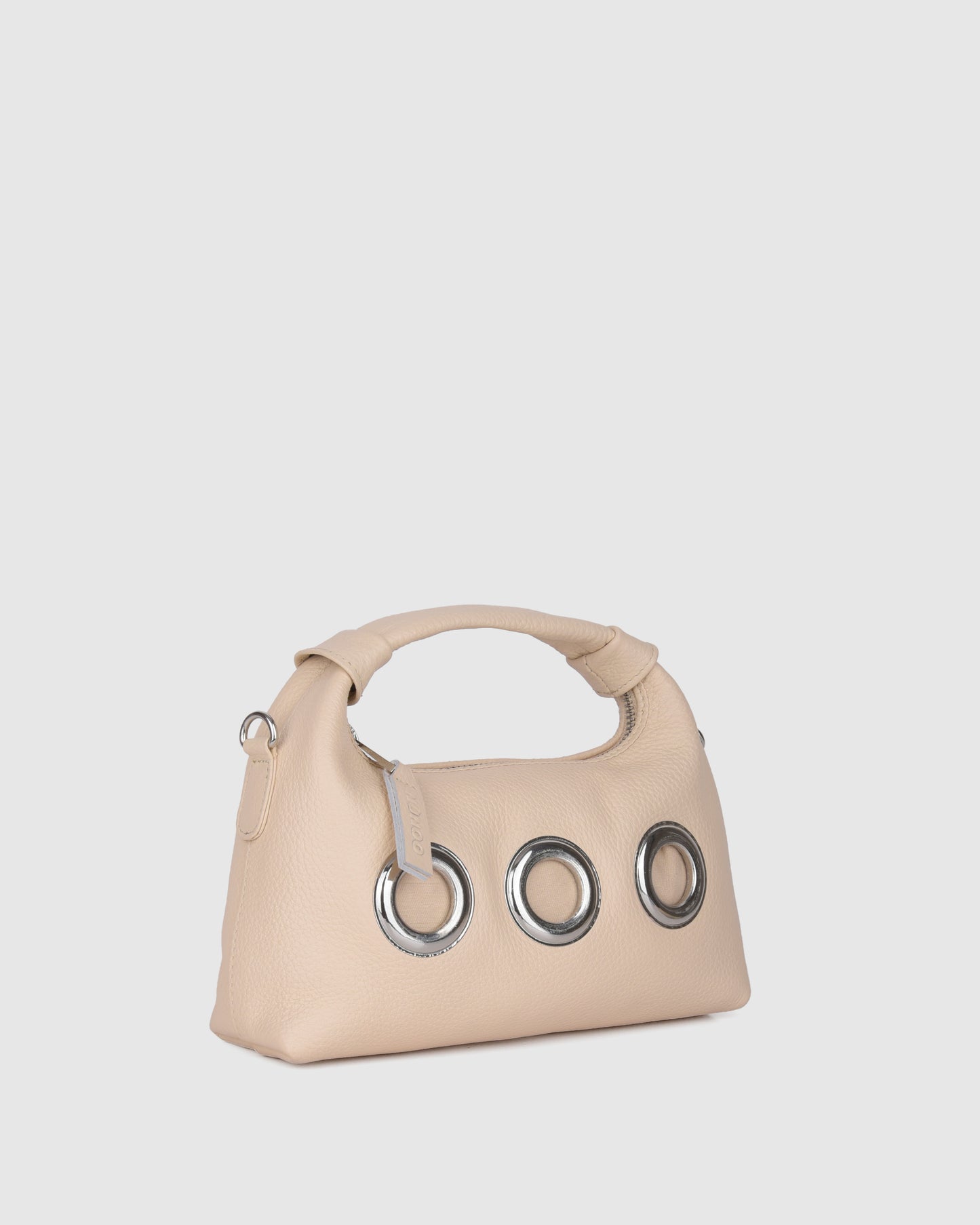 Núnoo Mini Dandy Eyelet Soft Macadamia Small bag Macadamia