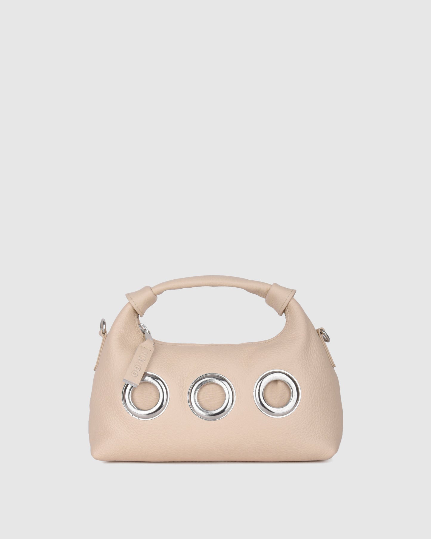 Núnoo Mini Dandy Eyelet Soft Macadamia Small bag Macadamia
