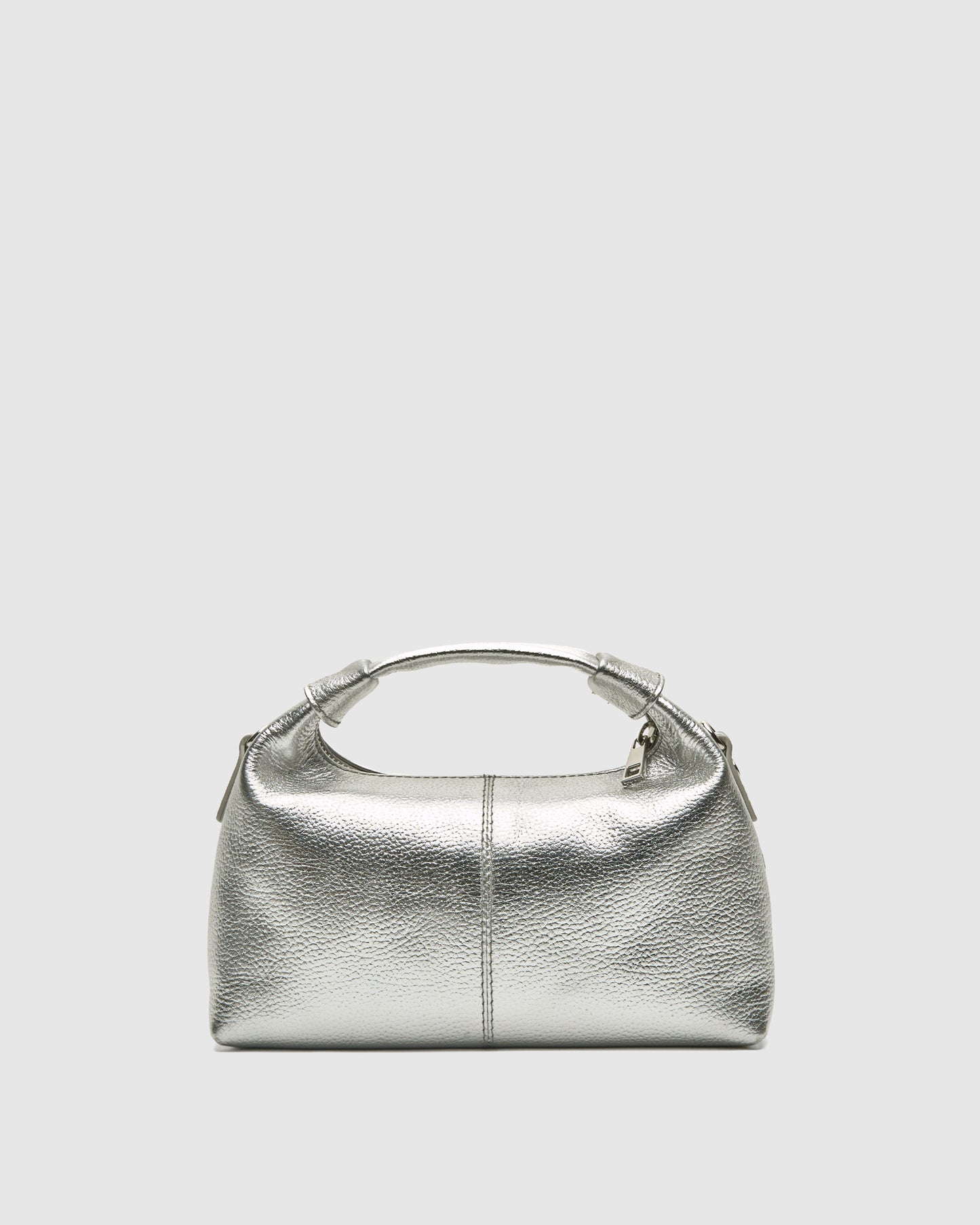 Núnoo Mini Dandy Metallic Silver Small bag Silver