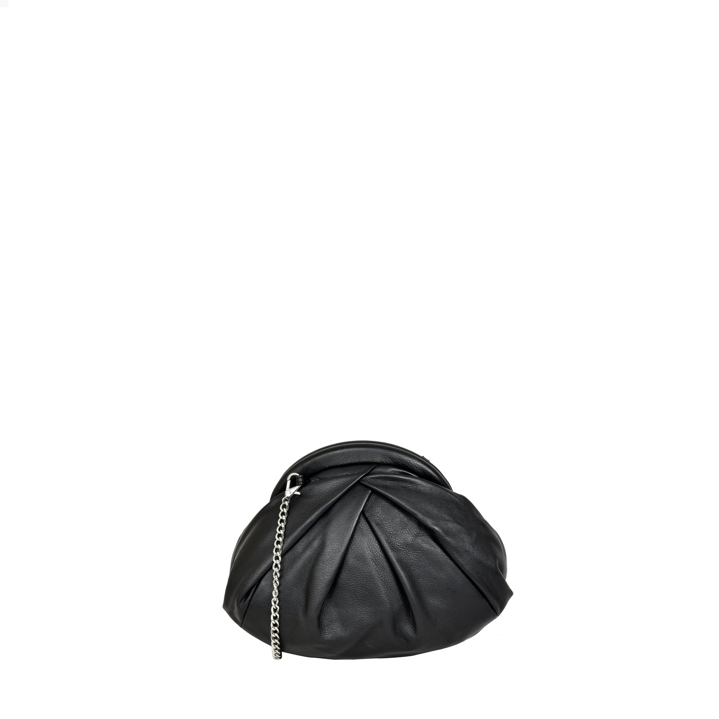 Núnoo Mini Saki silky black Clutch Black